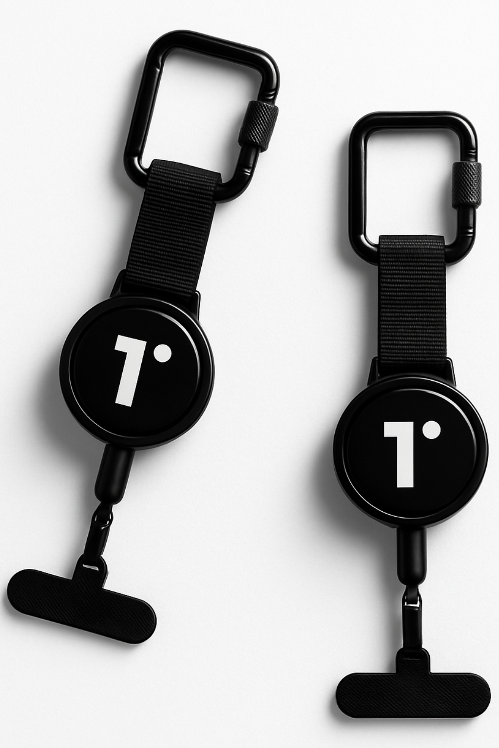 2x RETRACTABLE STEEL WIRE PHONE LEASH + FREE SHIPPING